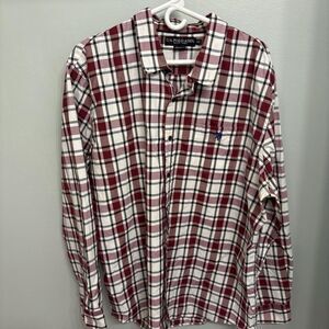 U.S. Polo Assn. Red Plaid Shirt